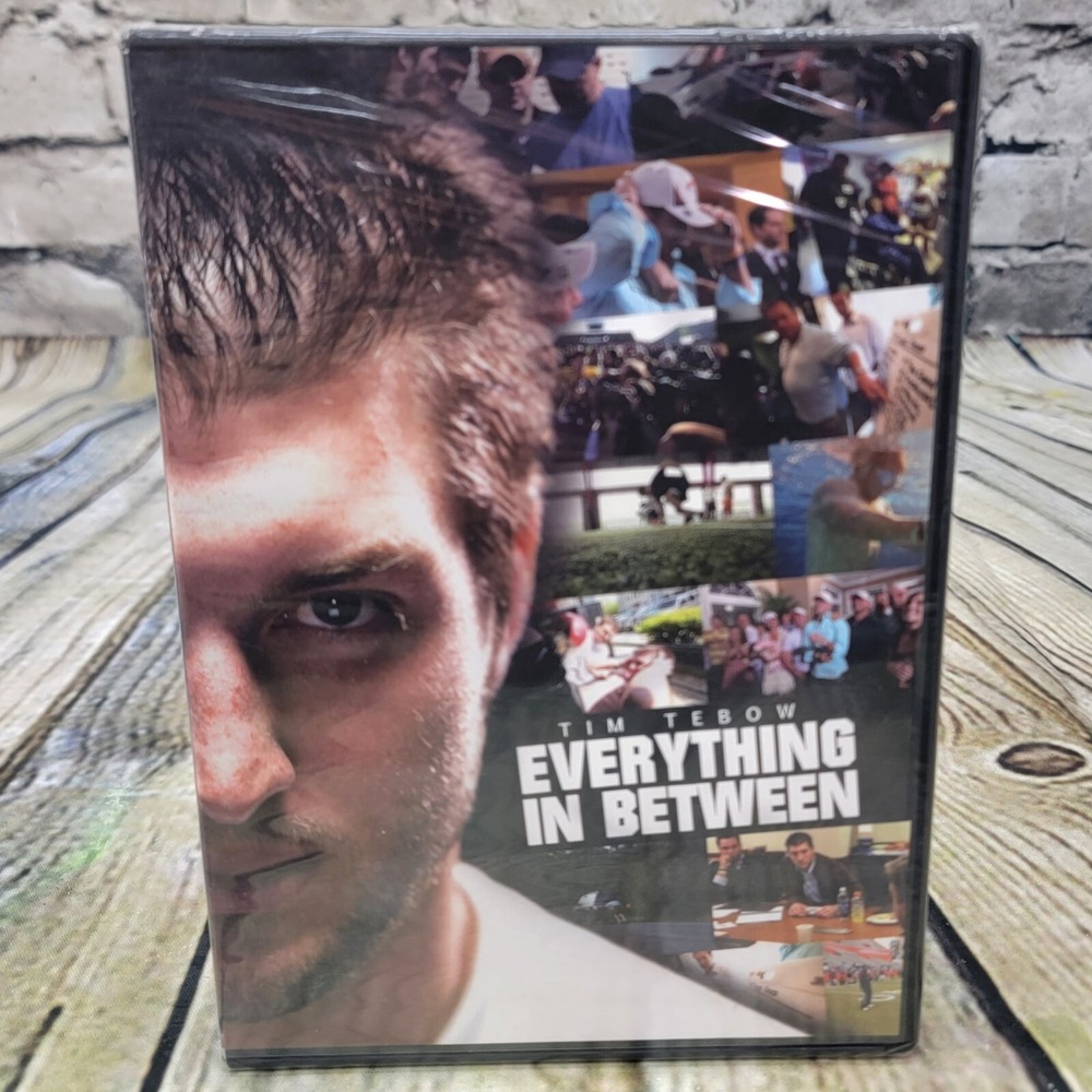 Tim Tebow Everything In Between DVD Documentary‎ Football Biography NEW